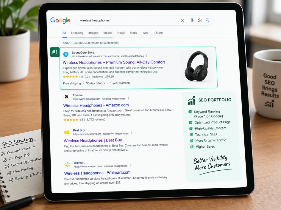 Google SEO work 13